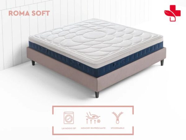 Materasso in Memory Foam ROMA SOFT